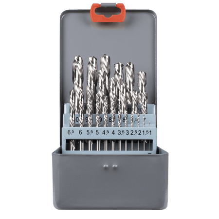 Left-Hand Spiral Drill Bit Set 25pc Model No- AK8191
