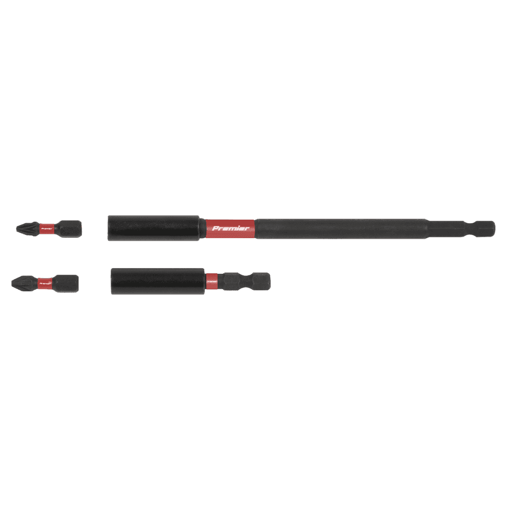 Premier Impact Grade Power Tool Bit Holder Set 4pc Model No- AK8276