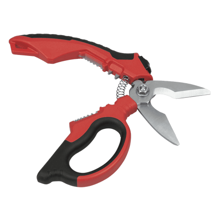 Heavy-Duty Electrician's Angled Shears 200mm 3-In-1 Model No- AK8527