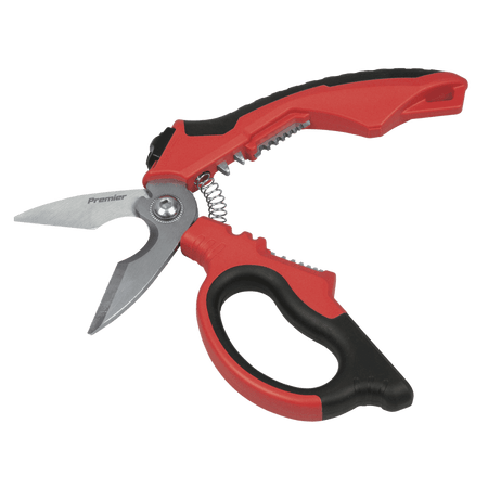 Heavy-Duty Electrician's Angled Shears 200mm 3-In-1 Model No- AK8527