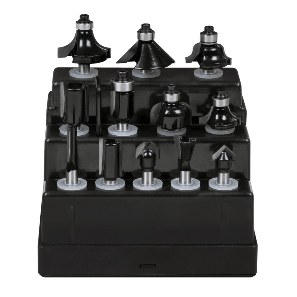 Router Bit Set 1/4" Shank 12pc Model No- AK9912
