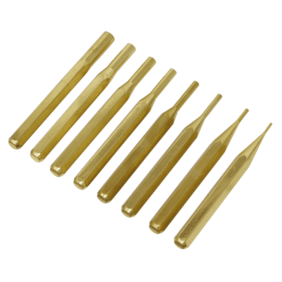 Brass Pin Punch Set 8pc Model No- AKB08