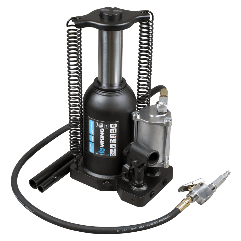 Viking Manual/Air Hydraulic Bottle Jack 20 Tonne Model No- AM20S