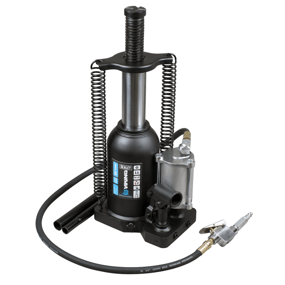 Viking Manual/Air Hydraulic Bottle Jack 20 Tonne Model No- AM20S