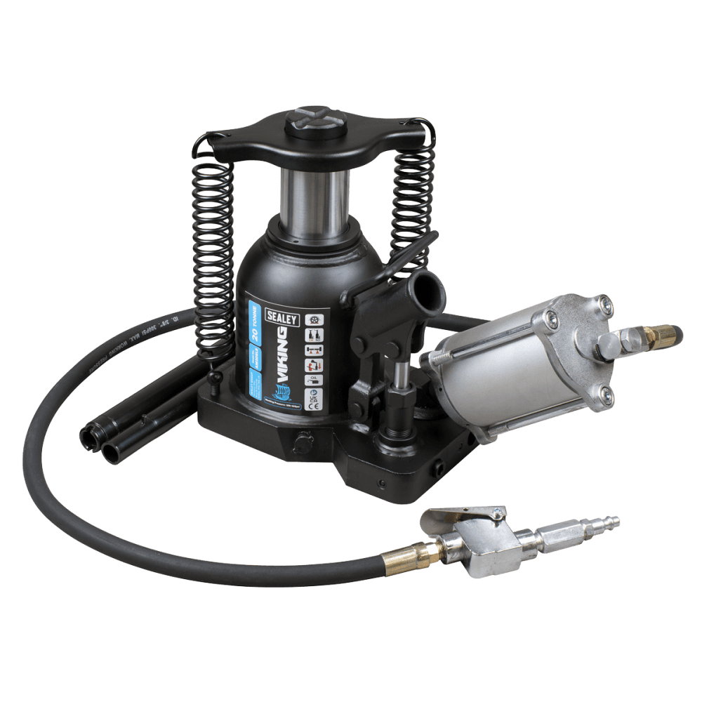 Viking Manual/Air Hydraulic Bottle Jack 20 Tonne Model No- AM20SLE