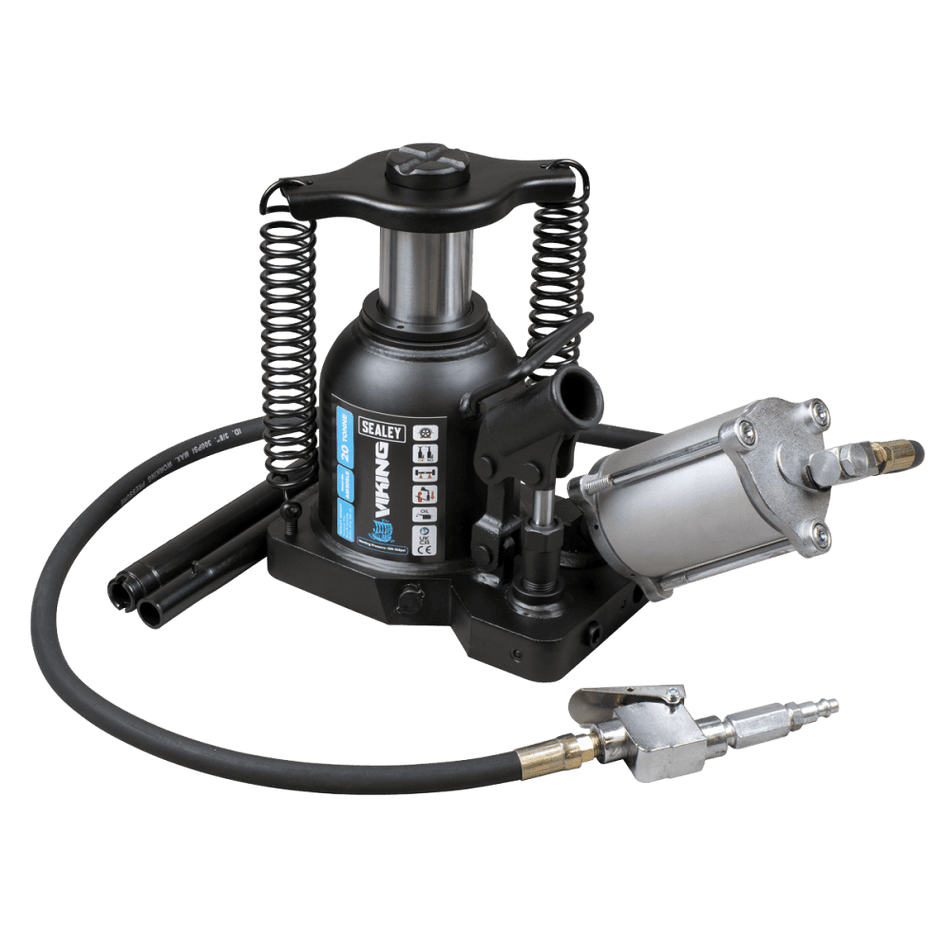 Viking Manual/Air Hydraulic Bottle Jack 20 Tonne Model No- AM20SLE