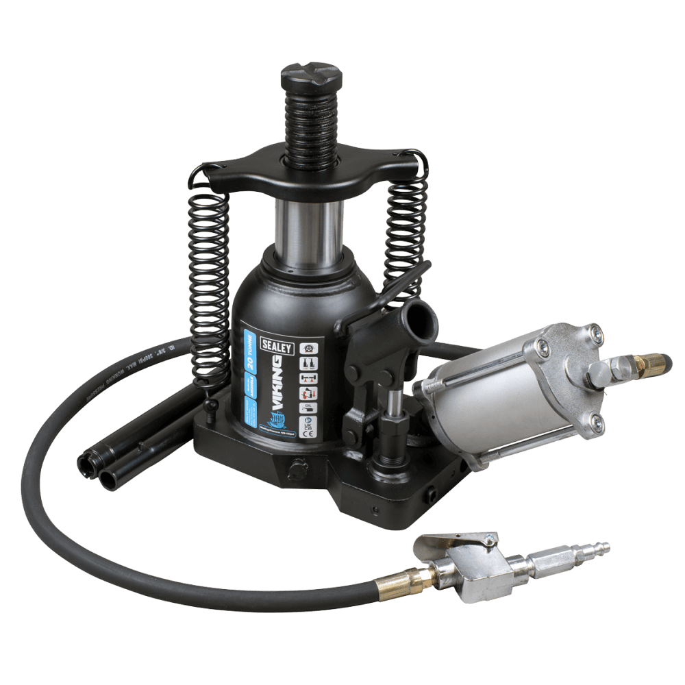 Viking Manual/Air Hydraulic Bottle Jack 20 Tonne Model No- AM20SLE