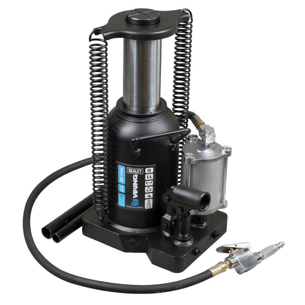 Viking Manual/Air Hydraulic Bottle Jack 30 Tonne Model No- AM30S