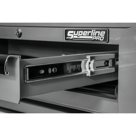 Superline PRO Mid-Box Tool Chest 2 Drawer - Grey/Black Model No- AP26029TG