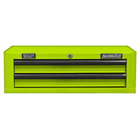 Superline PRO Mid-Box Tool Chest 2 Drawer - Green/Black Model No- AP26029THV