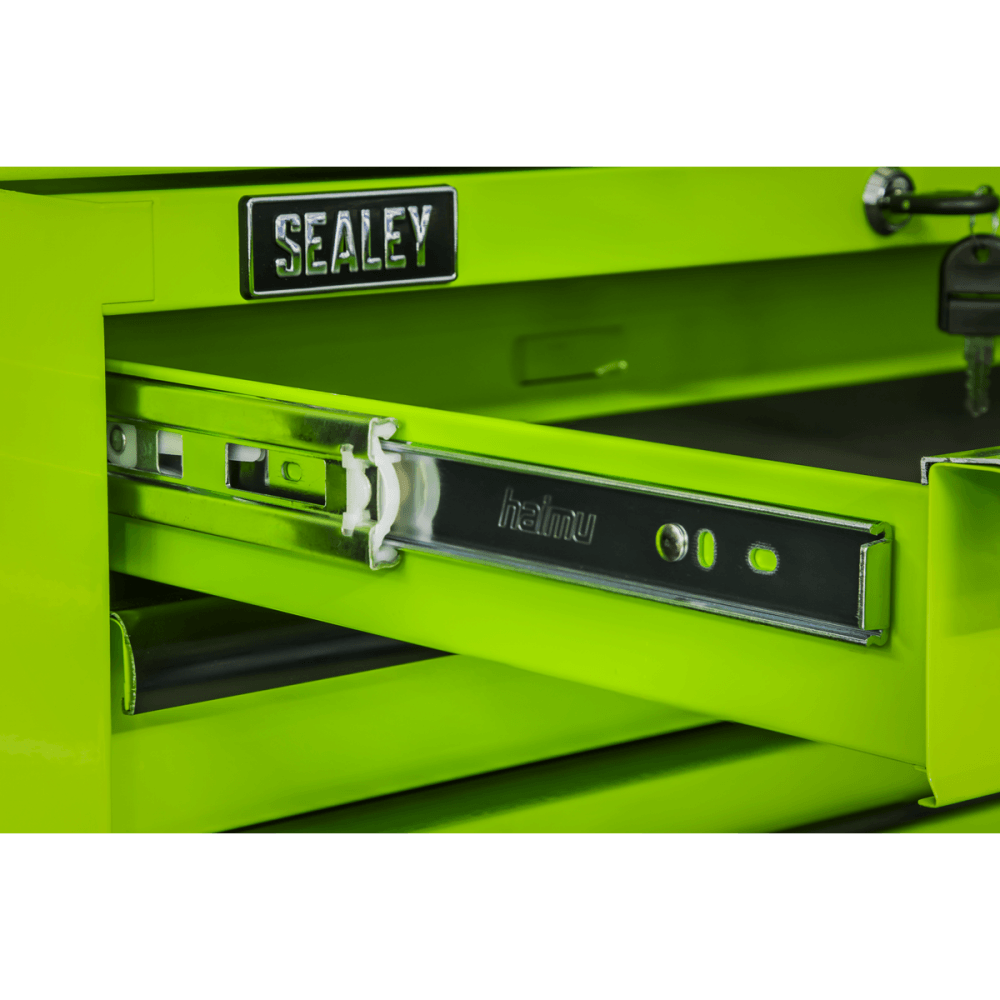 Superline PRO Mid-Box Tool Chest 2 Drawer - Green/Black Model No- AP26029THV