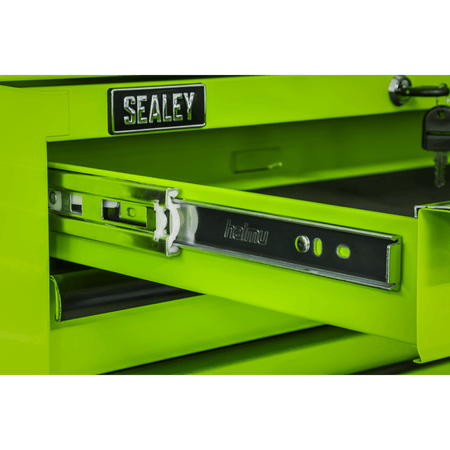 Superline PRO Mid-Box Tool Chest 2 Drawer - Green/Black Model No- AP26029THV