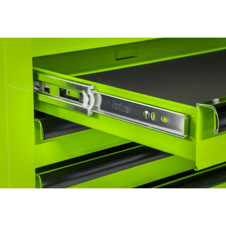 Superline PRO Rollcab 7 Drawer - Green/Black Model No- AP26479THV
