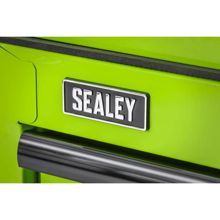 Superline PRO Rollcab 7 Drawer - Green/Black Model No- AP26479THV