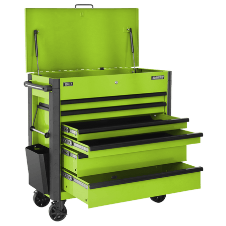 Tool Trolley 6 Drawer - Green : Model No- AP366HV
