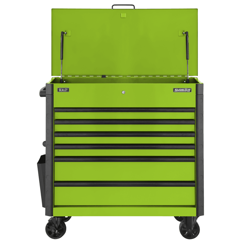 Tool Trolley 6 Drawer - Green : Model No- AP366HV