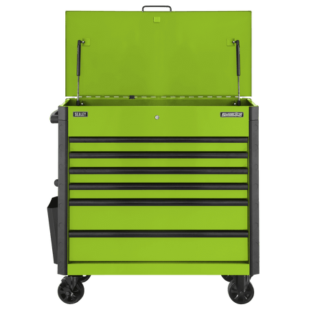 Tool Trolley 6 Drawer - Green : Model No- AP366HV