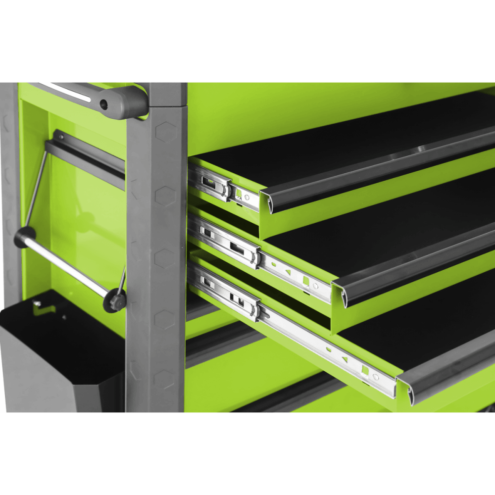 Tool Trolley 6 Drawer - Green : Model No- AP366HV