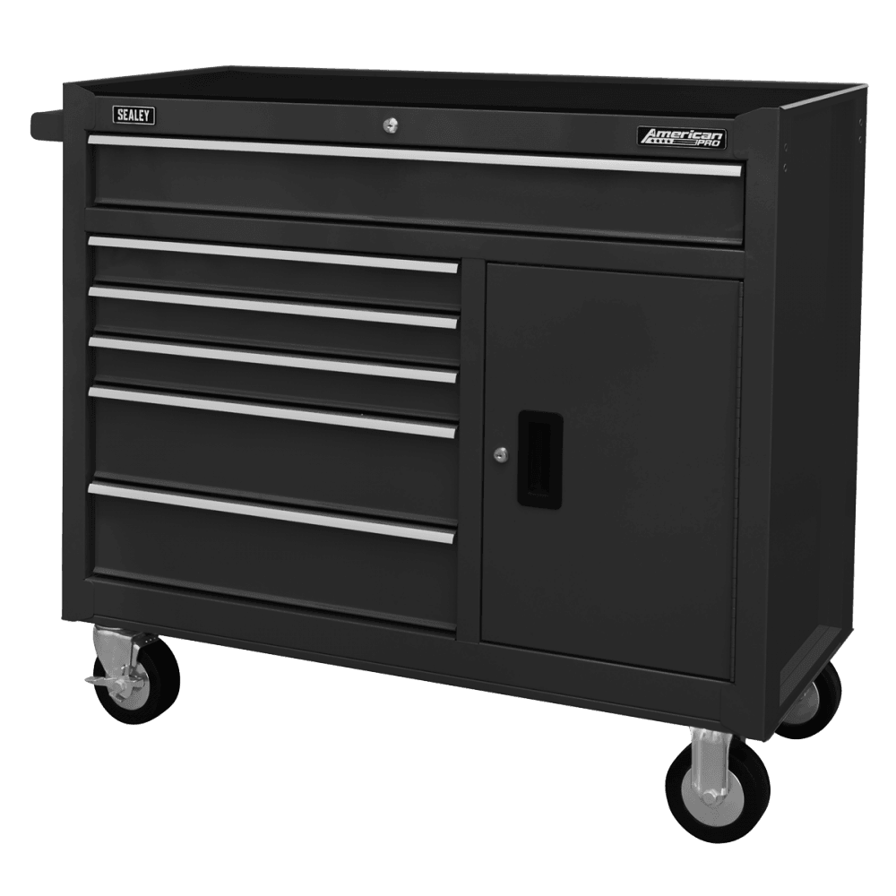 American PRO Rollcab 6 Drawer - Black Model No- AP4106B