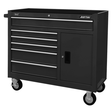 American PRO Rollcab 6 Drawer - Black Model No- AP4106B