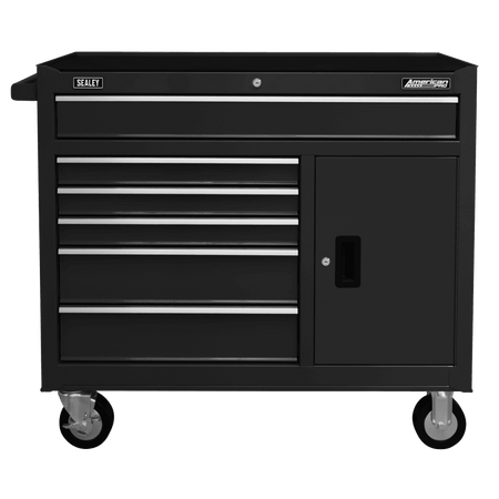 American PRO Rollcab 6 Drawer - Black Model No- AP4106B