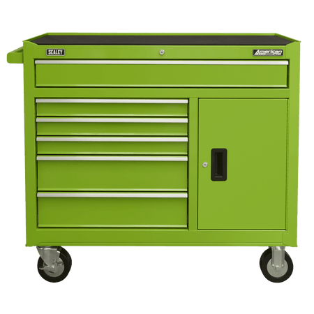 American PRO Rollcab 6 Drawer - Green Model No- AP4106HV