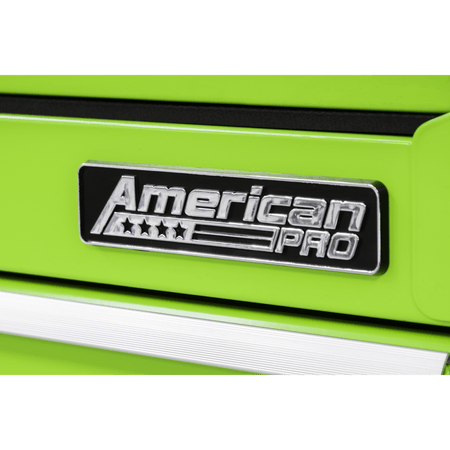 American PRO Rollcab 6 Drawer - Green Model No- AP4106HV