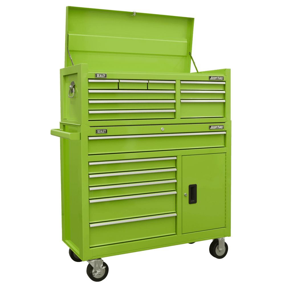 American PRO Topchest 9 Drawer - Green Model No- AP4109HV