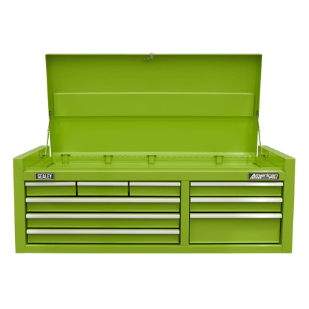 American PRO Topchest 9 Drawer - Green Model No- AP4109HV