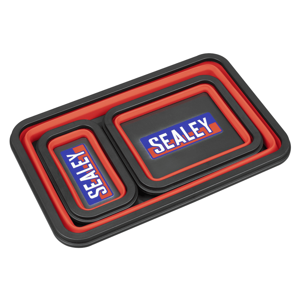Collapsible Magnetic Parts Tray - Set of 3 Model No- APCMTS