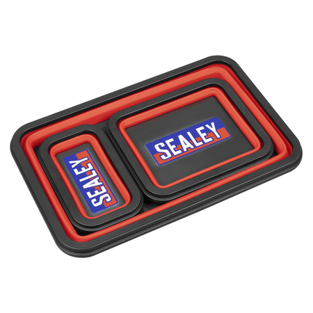 Collapsible Magnetic Parts Tray - Set of 3 Model No- APCMTS