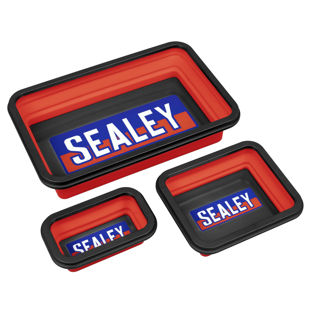 Collapsible Magnetic Parts Tray - Set of 3 Model No- APCMTS