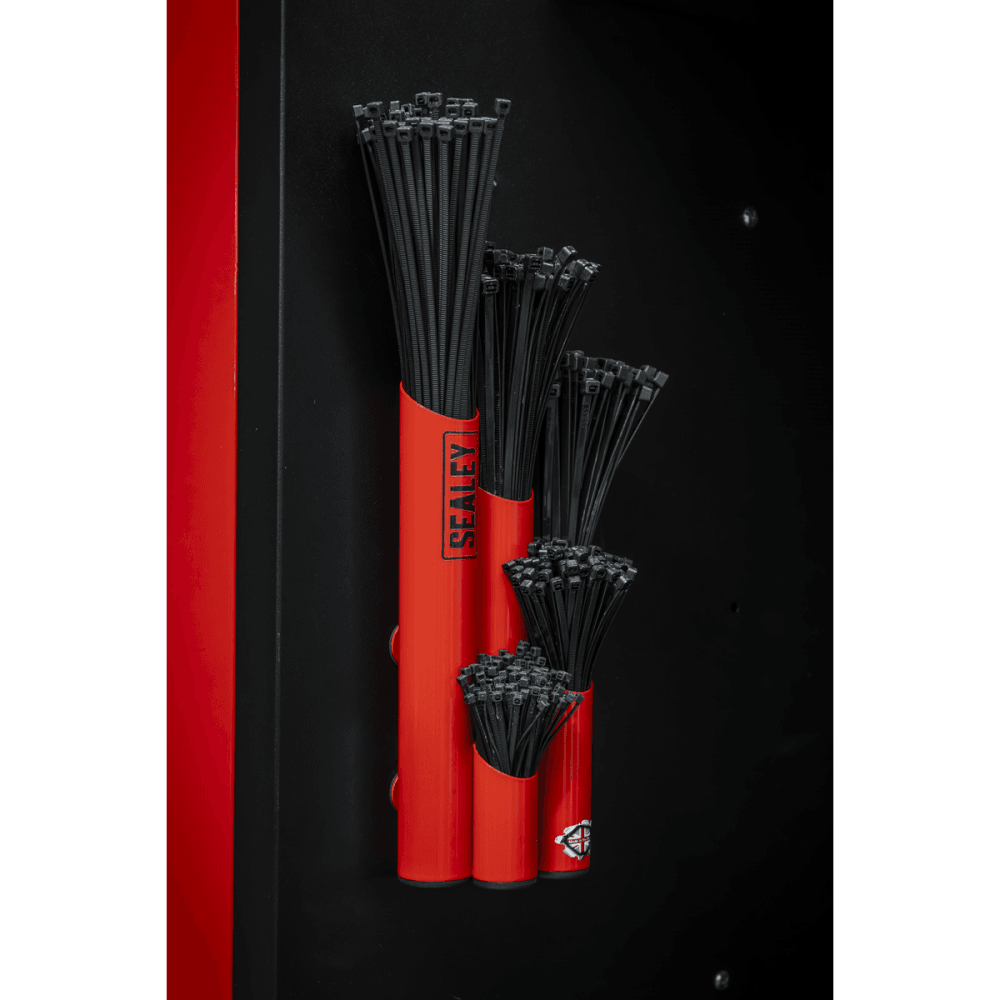 Large Magnetic Cable Tie Holder - Red Model No- APCTHRXL