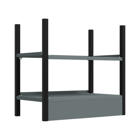 Modular Storage Base unit 2 Shelves 580mm Model No- APMRB1