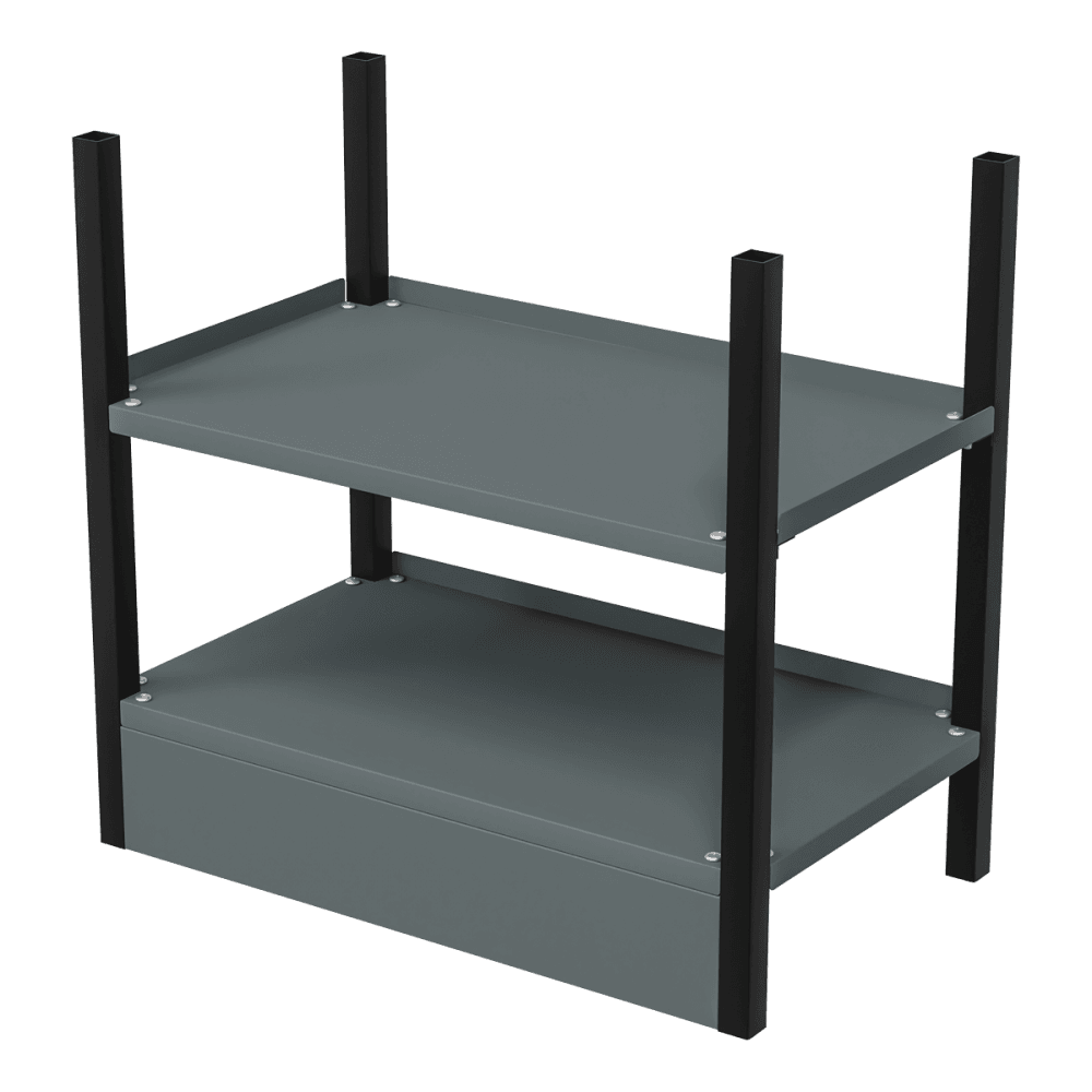 Modular Storage Base unit 2 Shelves 580mm Model No- APMRB1
