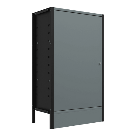 Modular Storage Base Cupboard Unit 3 Shelves 580mm Model No- APMRB3