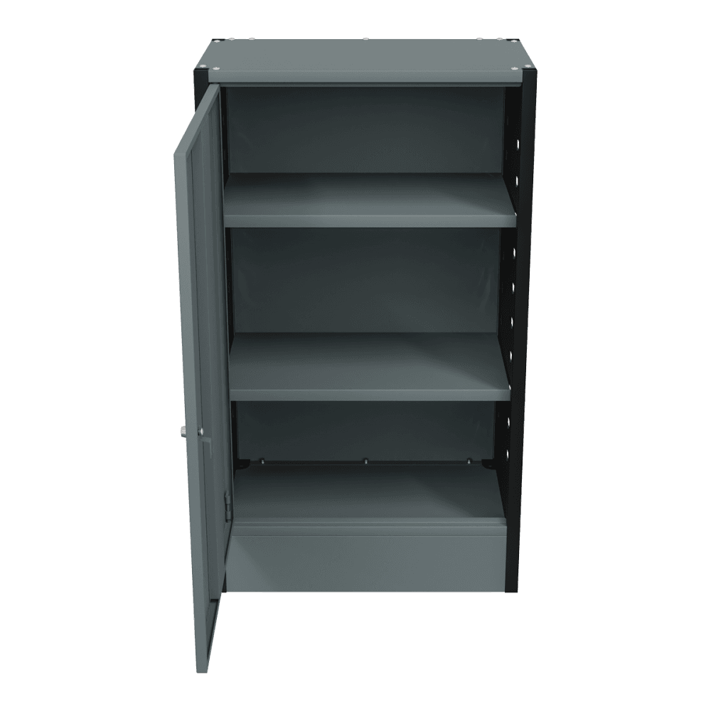 Modular Storage Base Cupboard Unit 3 Shelves 580mm Model No- APMRB3