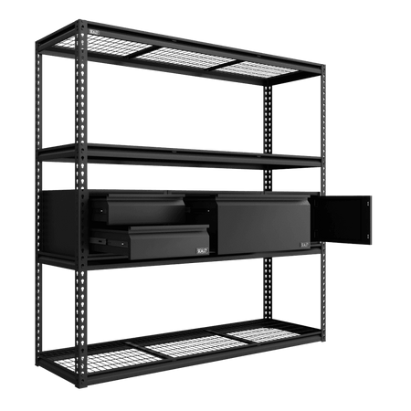 Heavy-Duty Modular Racking Kit with 3 Storage Units Model No- APMRCOMBO1