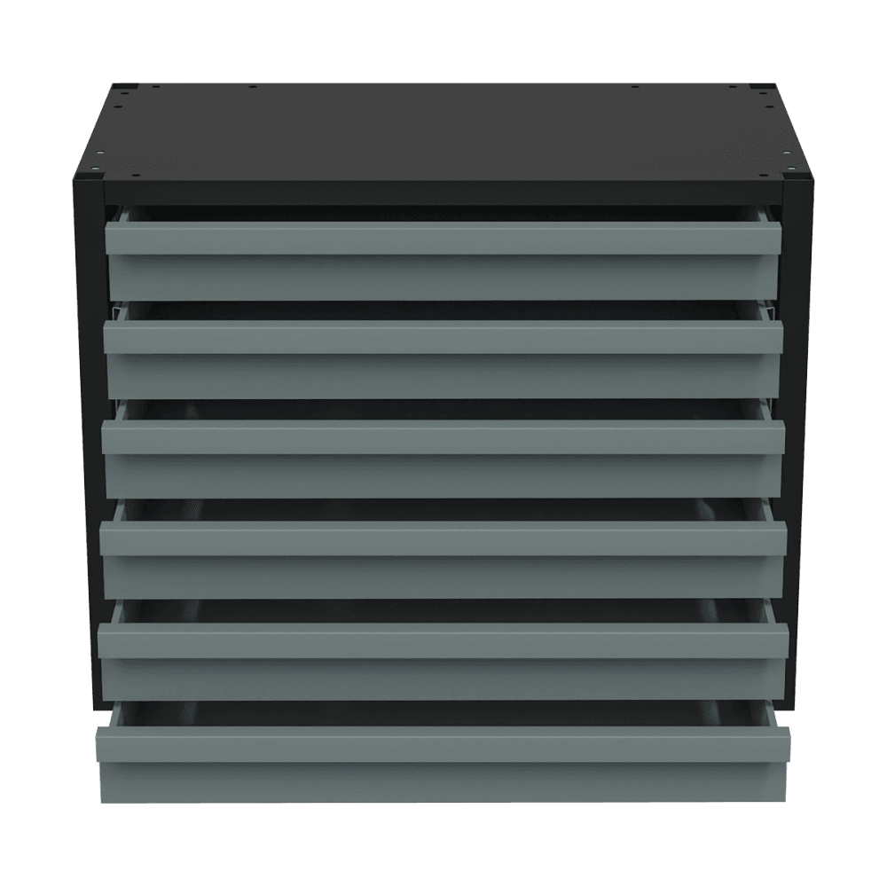 Modular Storage Mid Unit 6 Drawer 580mm Model No- APMRM1