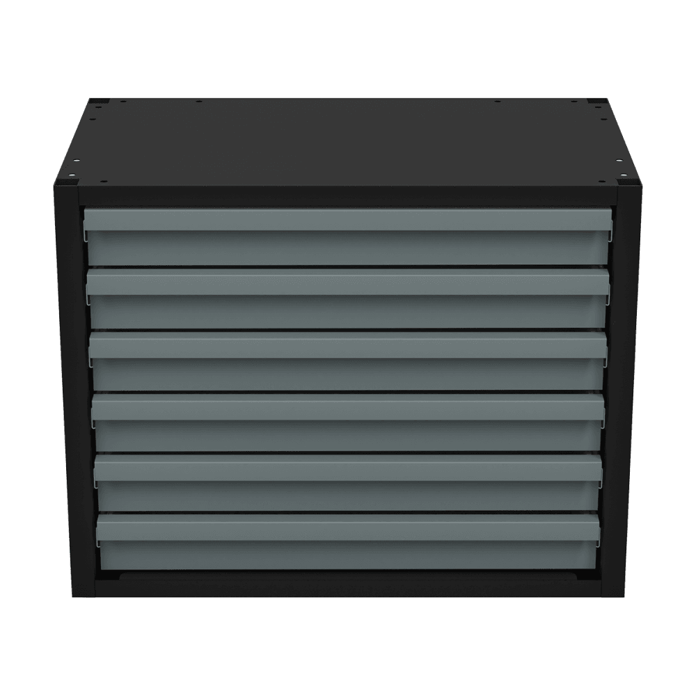 Modular Storage Mid Unit 6 Drawer 580mm Model No- APMRM1