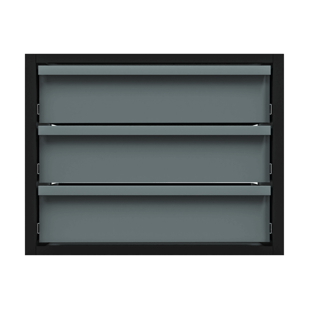 Modular Storage Mid Unit 3 Drawer 580mm : Model No- APMRM3