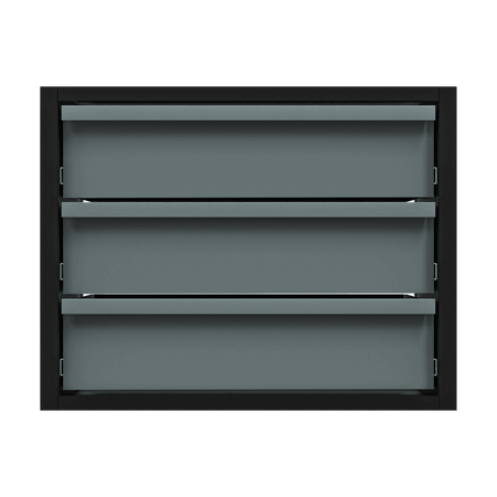 Modular Storage Mid Unit 3 Drawer 580mm : Model No- APMRM3