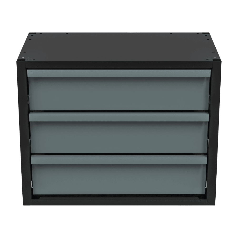 Modular Storage Mid Unit 3 Drawer 580mm : Model No- APMRM3