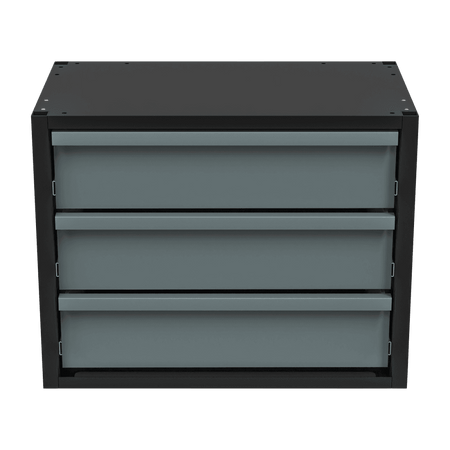 Modular Storage Mid Unit 3 Drawer 580mm : Model No- APMRM3