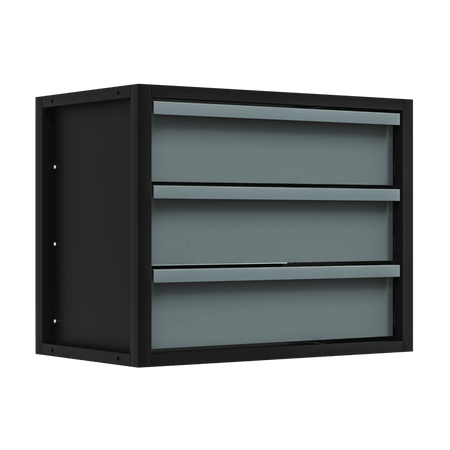 Modular Storage Mid Unit 3 Drawer 580mm : Model No- APMRM3