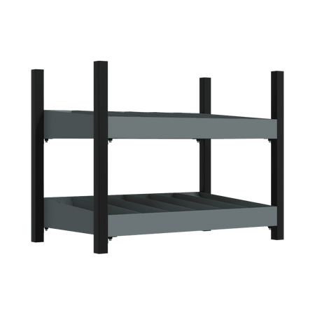 Modular Storage Mid Unit 2 Compartment Shelve 580mm Model No- APMRM4