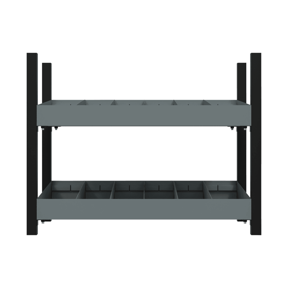 Modular Storage Mid Unit 2 Compartment Shelve 580mm Model No- APMRM4