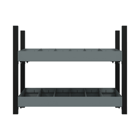 Modular Storage Mid Unit 2 Compartment Shelve 580mm Model No- APMRM4