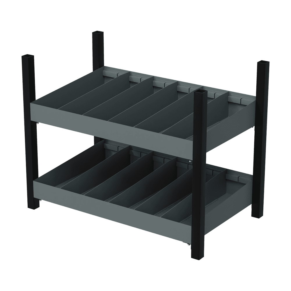 Modular Storage Mid Unit 2 Compartment Shelve 580mm Model No- APMRM4