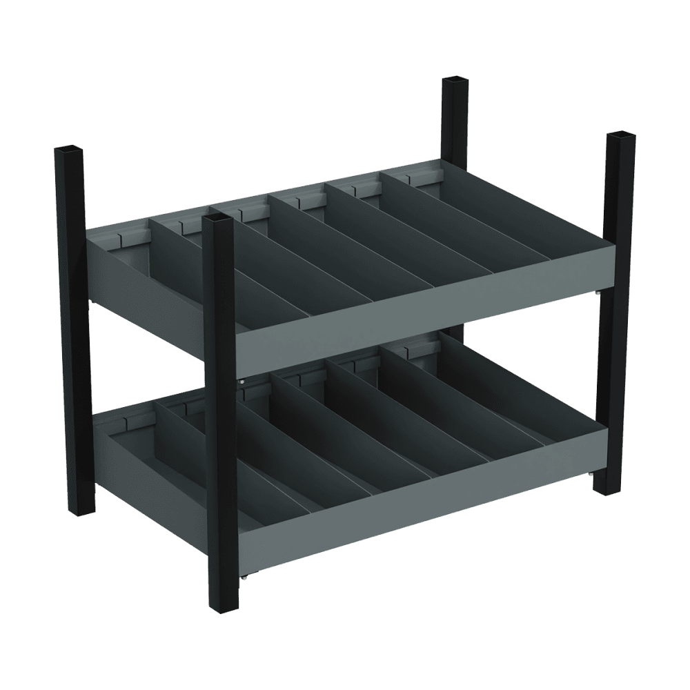 Modular Storage Mid Unit 2 Compartment Shelve 580mm Model No- APMRM4